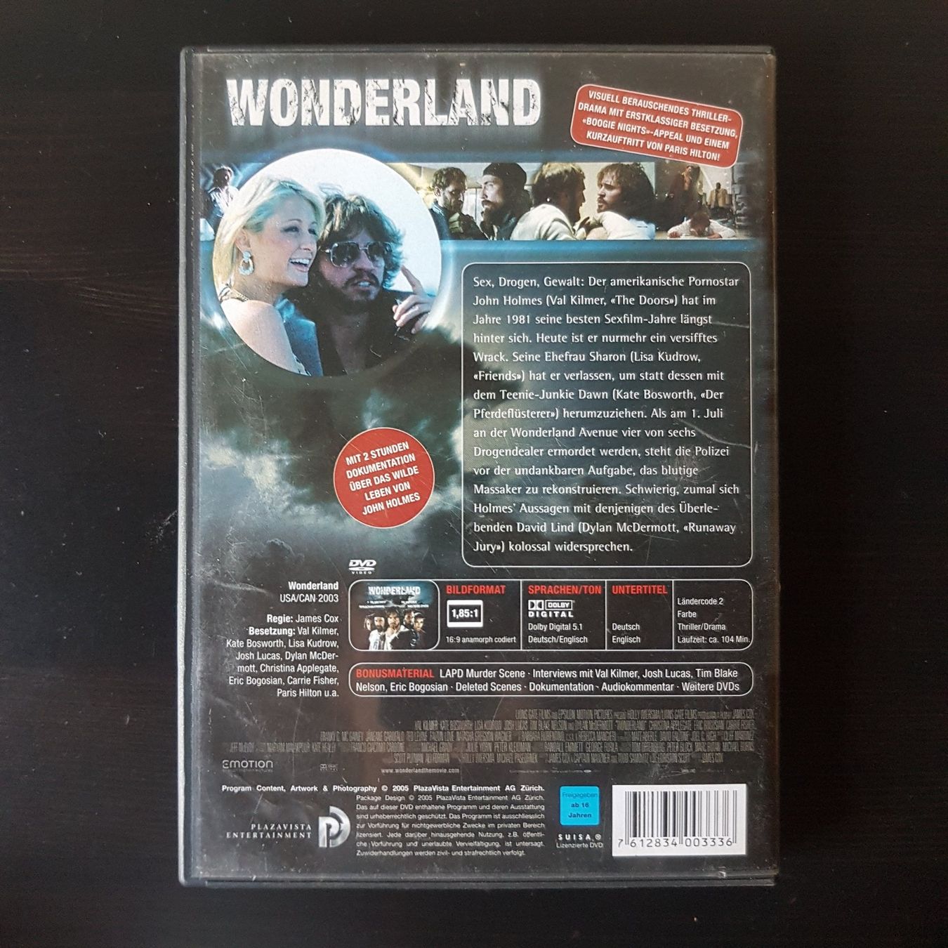 Tutti i DVDs: Wonderland 2 disc special edition DVD – Usato da Uetendorf venduto da oinkioink88 1