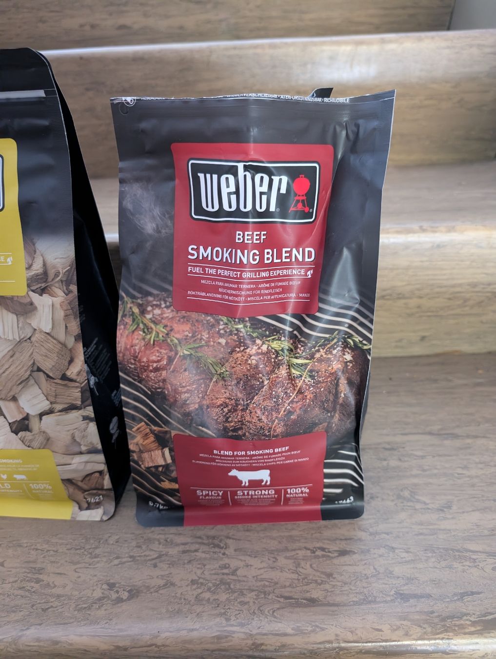 Grils: Weber Räucherchips Apple und Beef Blend gebraucht set – D'occasion à St. Gallen par Atzok 2
