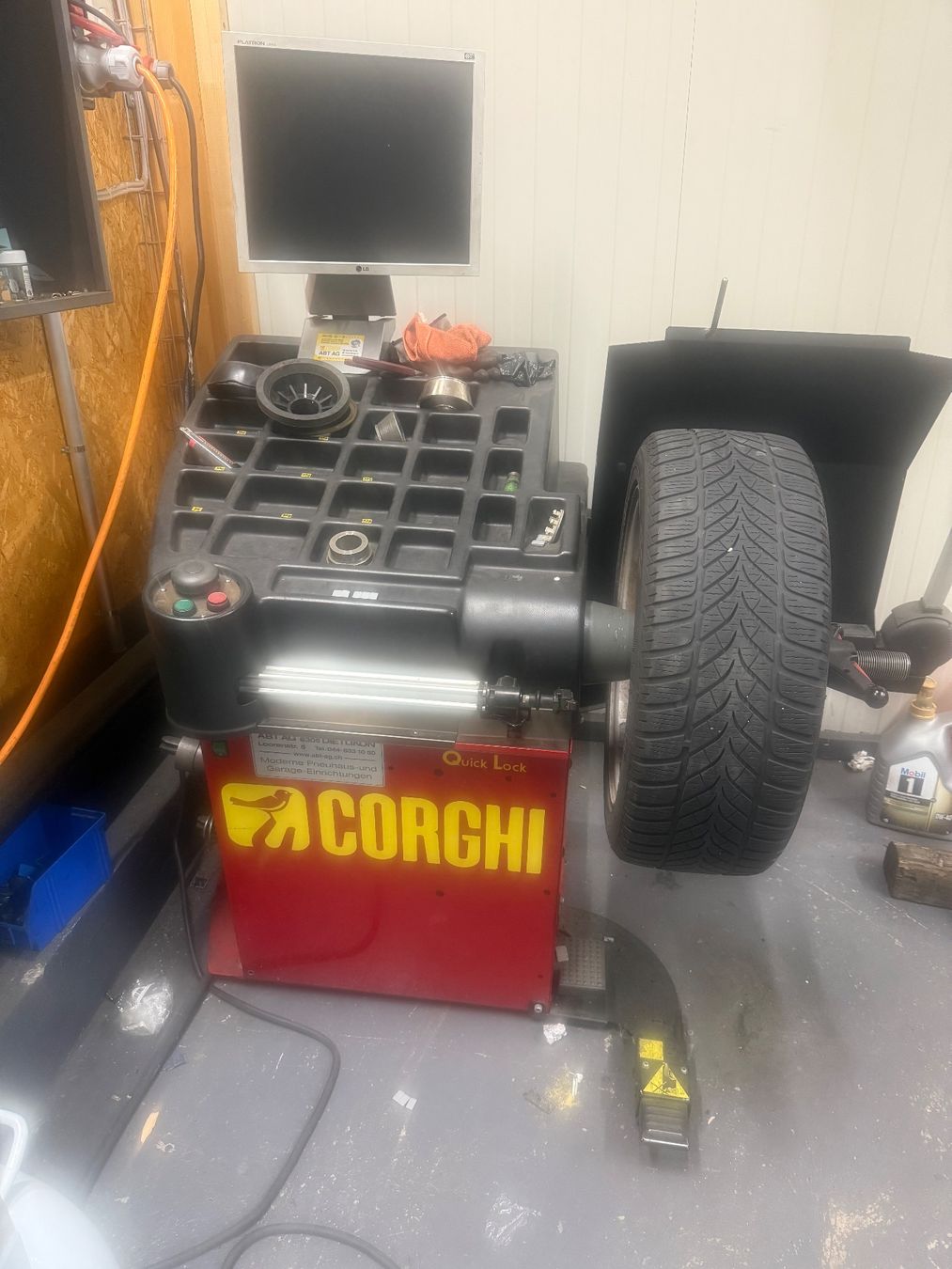 Corghi Tutte le macchine: Radwuchtmaschine Corghi – Usato da Bettlach venduto da Eri-Autos 6