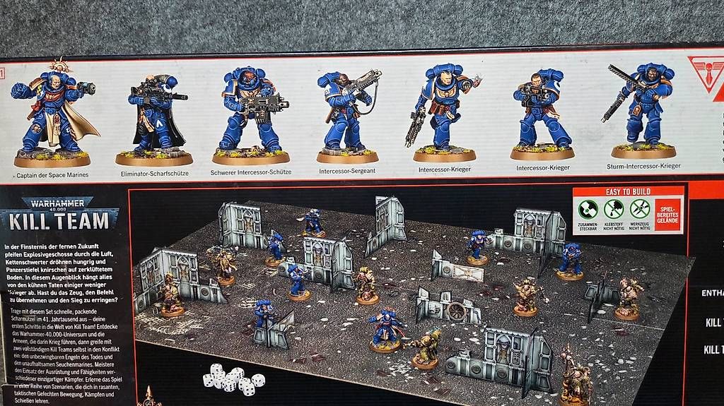 Kits de montage: Starterset Warhammer 40.000 Kill Team, Deutsch – Neuf avec emballage d'origine à Rothrist par Benj1990 2