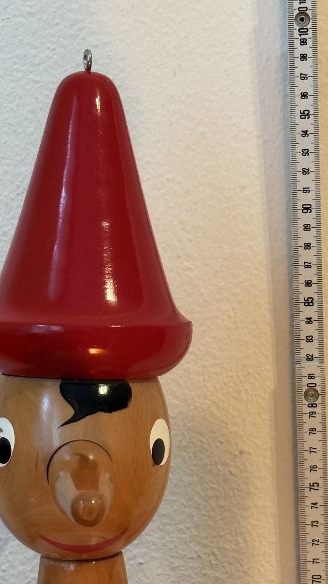 Statuette: Riesiger Pinocchio Holz XXL – Usato da Basel venduto da 7oclock 4
