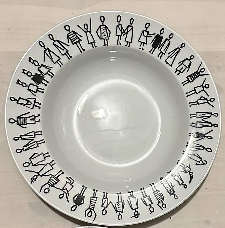 Piatti: Pastateller Unikate handbemalt  – Usato da Muttenz venduto da anna123 2