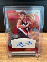 Donovan Clingan Rookie Auto Panini Revolution Basket. 24/25