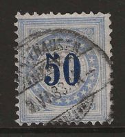 1882 : Porto Nr. 12N (Faserpapier) KP 900.--