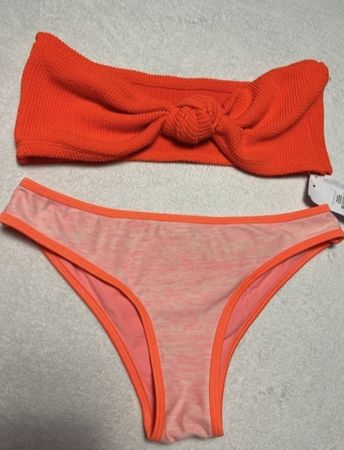 Costume da bagno bikini arancione👌tgM/L-nuovo
