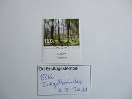 Voll Ort Ersttagsstempel 8866 Ziegelbrücke