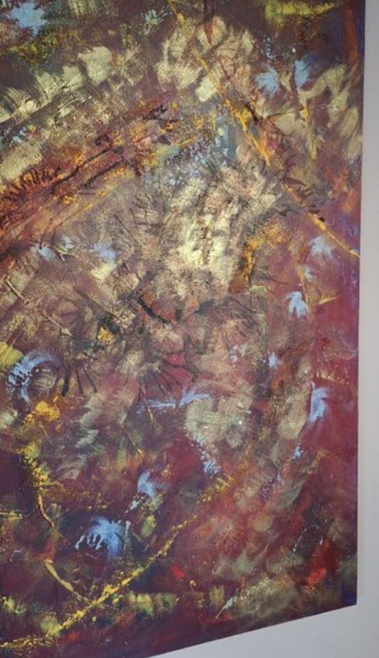 Gemälde: Gemälde " Aura der Erde" handmade 80×100×4 – Neu (gemäss Beschreibung) aus Riehen von Steinbock1970 4