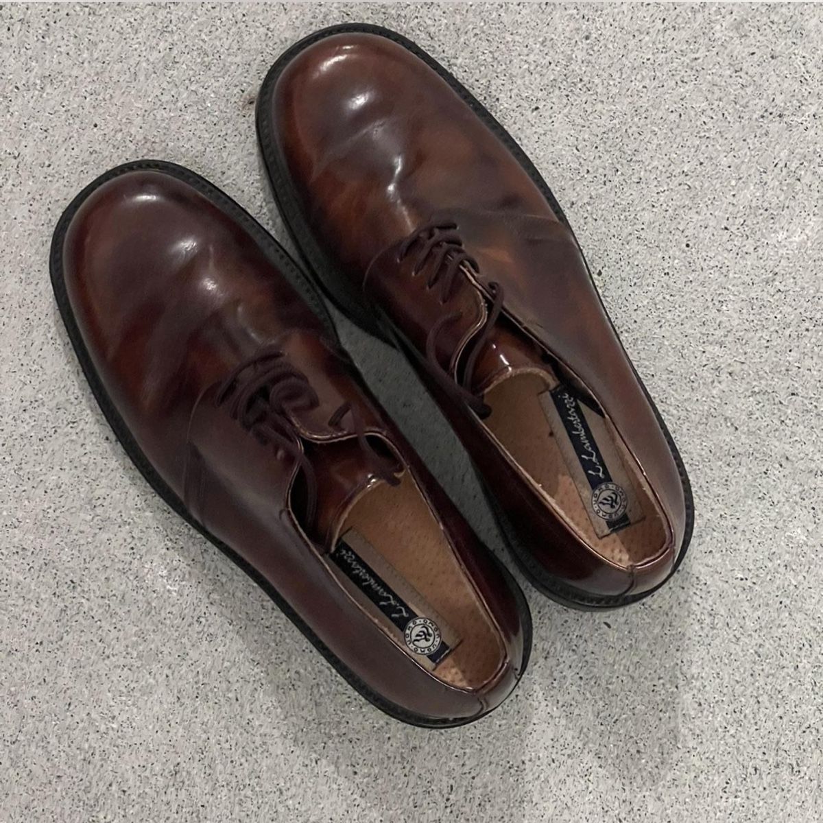 Herrenschuhe: Men's Leather Dress Shoes – Neu (gemäss Beschreibung) aus Büron von secondhandsaleby11