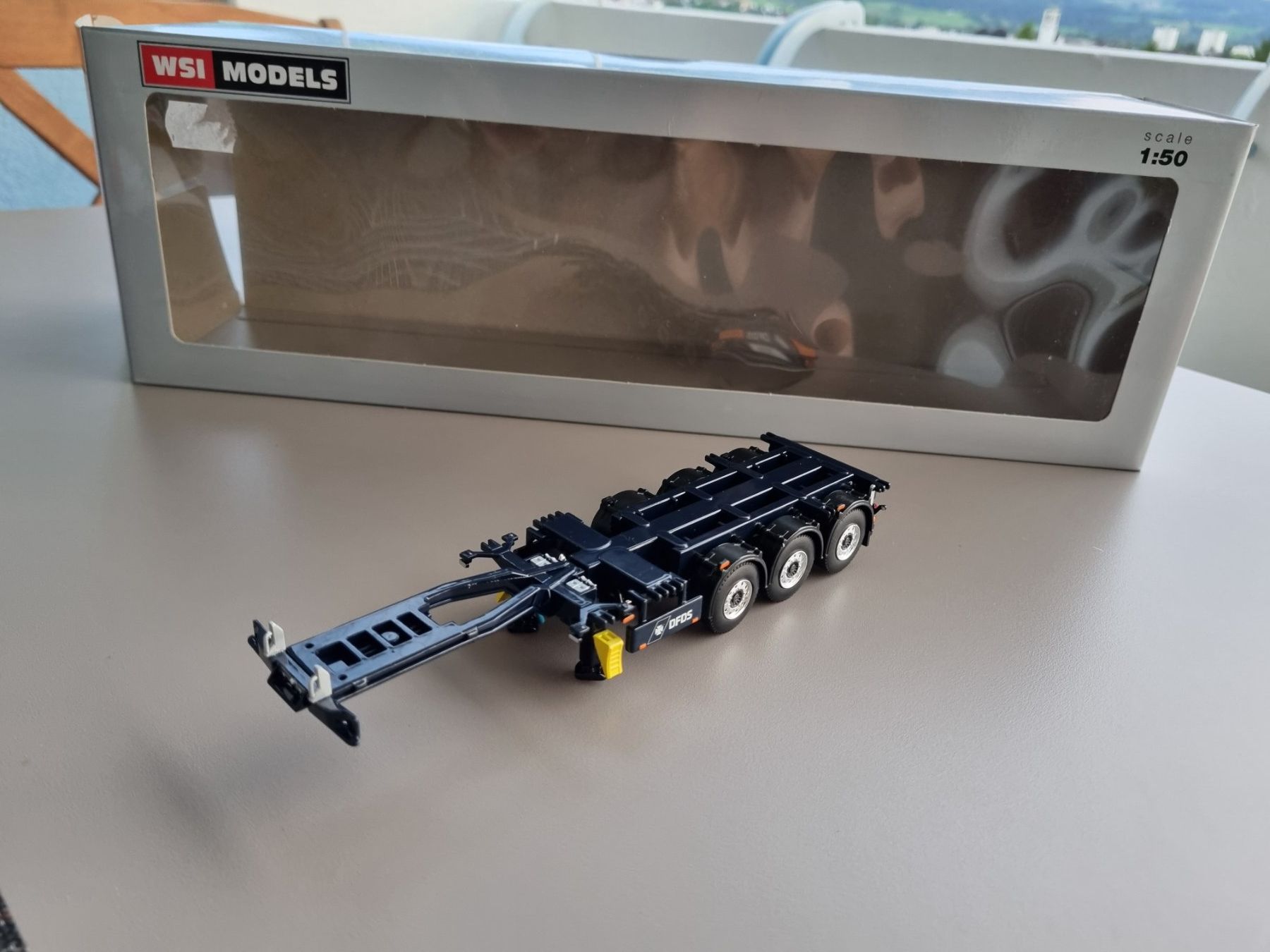 WSI Models Kits de montage: 1:50 wsi Containerauflieger – Neuf avec emballage d'origine à Gossau SG par freighttrain 2