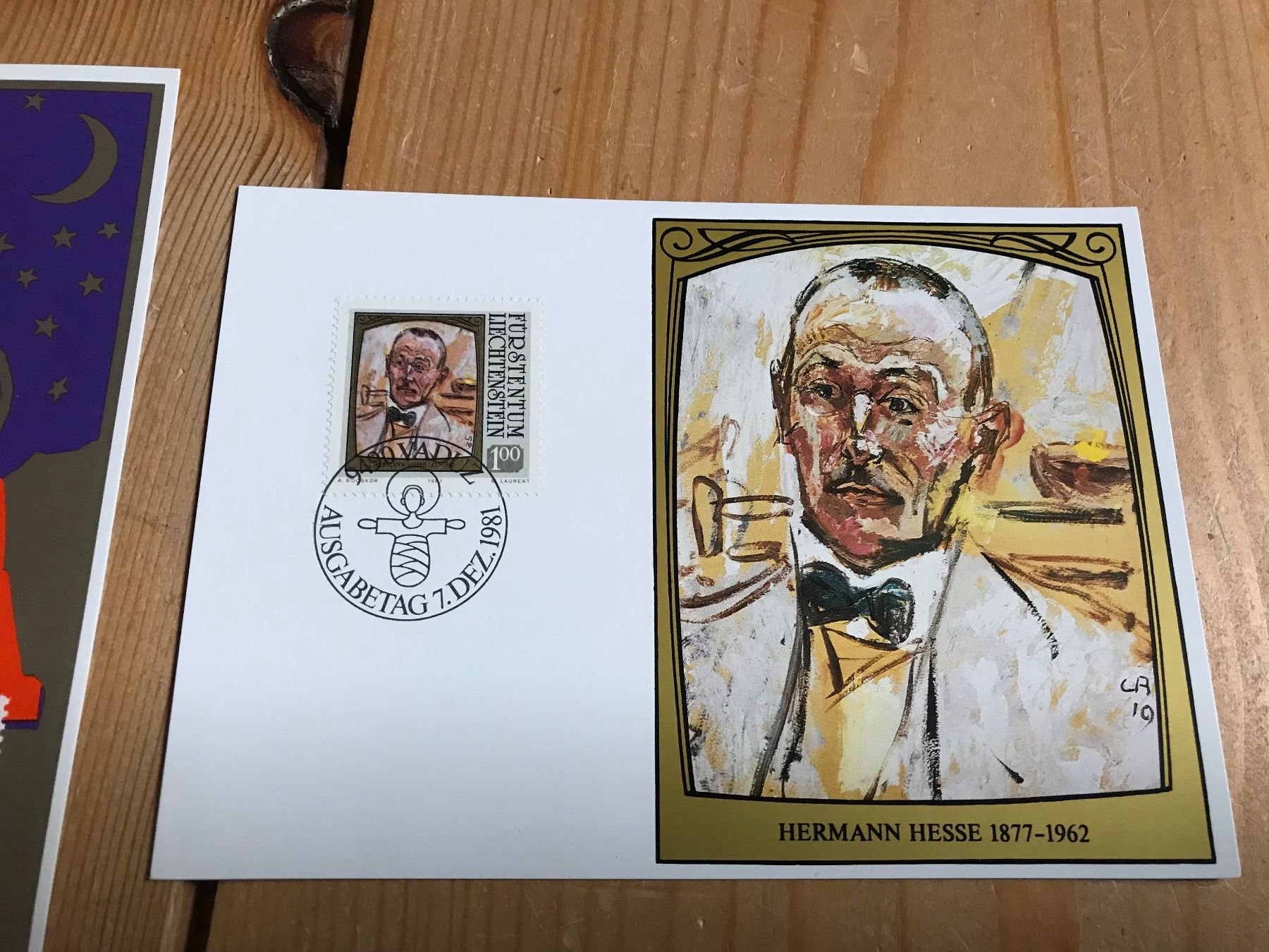 Tutti i francobolli: briefmarken FL 2 postkarten 7.12.1981 – Usato da liestal venduto da makai05 2