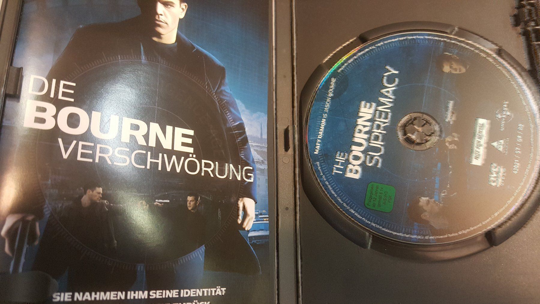 Tutti i DVDs: DVD Die Bourne Verschwörung – Usato da Dierikon venduto da tasticfantastic 2