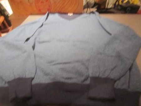 Pullover Grösse XXL, blau, gestreift