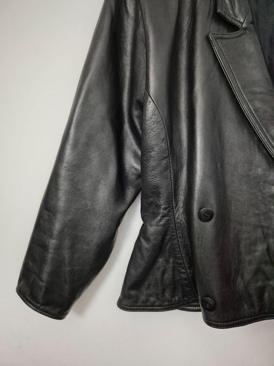 🦍 coole Vintage 80er MIDAS LINE Lederjacke 42 (Gebraucht) in