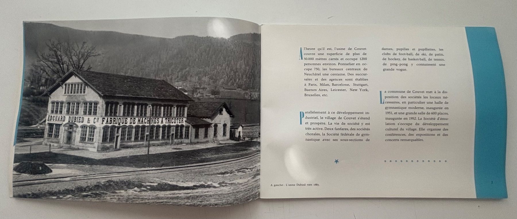 Documenti: Brochure Dubied Couvet - 1954 – Usato da Neuchâtel venduto da gefdeneuch 4