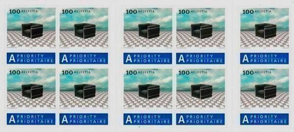 Tutti i francobolli: 1 x Le Corbusier Sessel Markenheftchen‪ – Nuovo (secondo la descrizione) da Lumino venduto da Givo