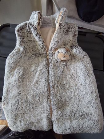 Winter Weste Fellweste Teddyweste Gr. 80/86 