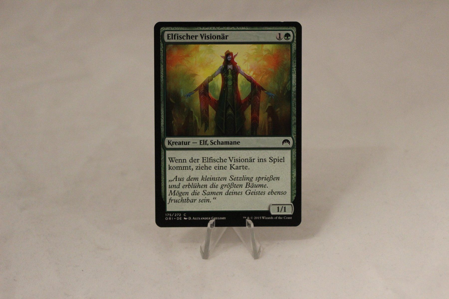 Magic The Gathering Carte collezionabili: Elfischer Visionär - Magic – Usato da Dulliken venduto da Sefty