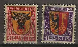 PJ018 - Pro Juventute 1918 vollstempel