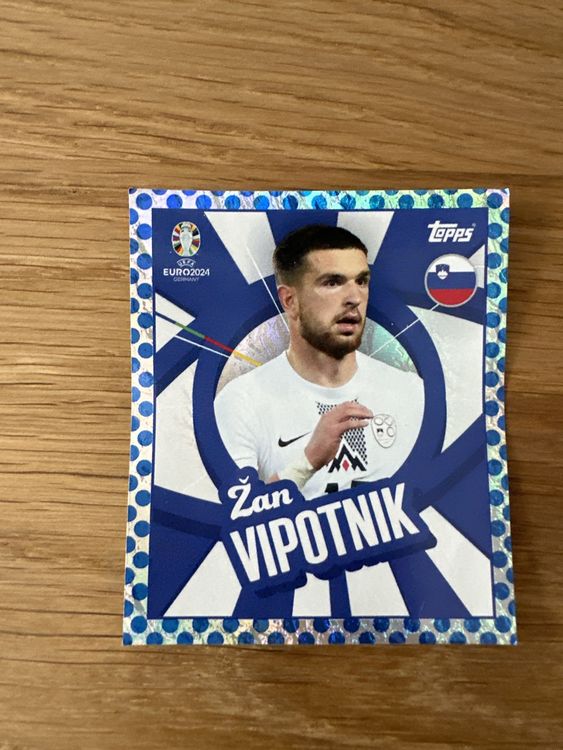 Topps Match Attax EURO 2024 SVN17 Zan Vipotnik GRADUATED GEM (Neu (gemäss Beschreibung)) in für