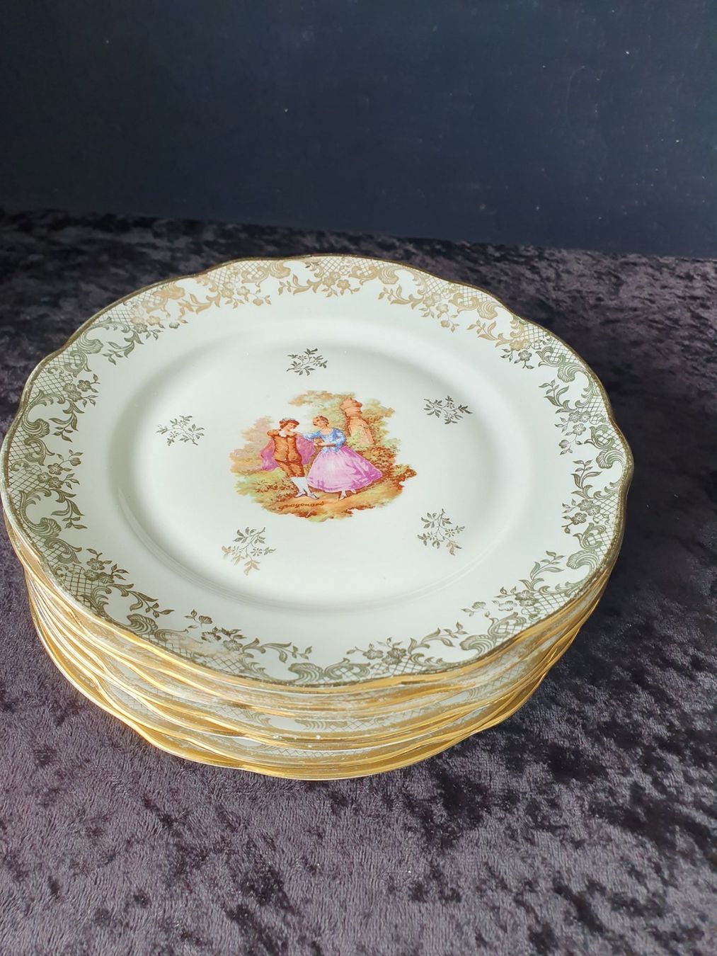 Piatti: 7 Dessert Teller Limoges – Usato da Reinach venduto da 3Guggerli 5