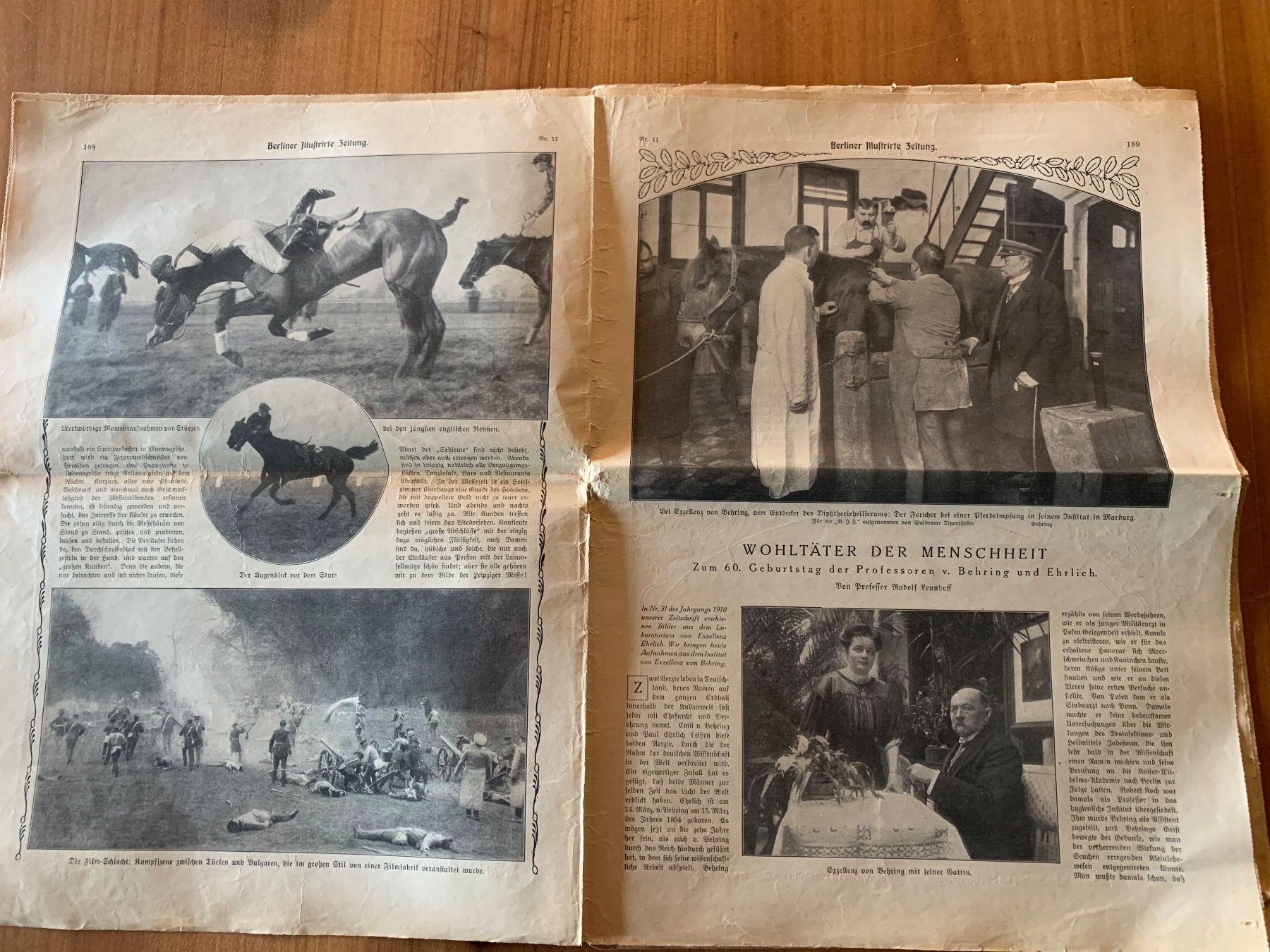 Riviste & Magazine: Berliner Zeitung 1914 – Usato da Lyss venduto da nekoreh 2