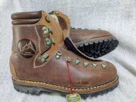 Vintage Voll-Leder Bergstiefel LOWA ALPSPITZ Grösse 11 /45