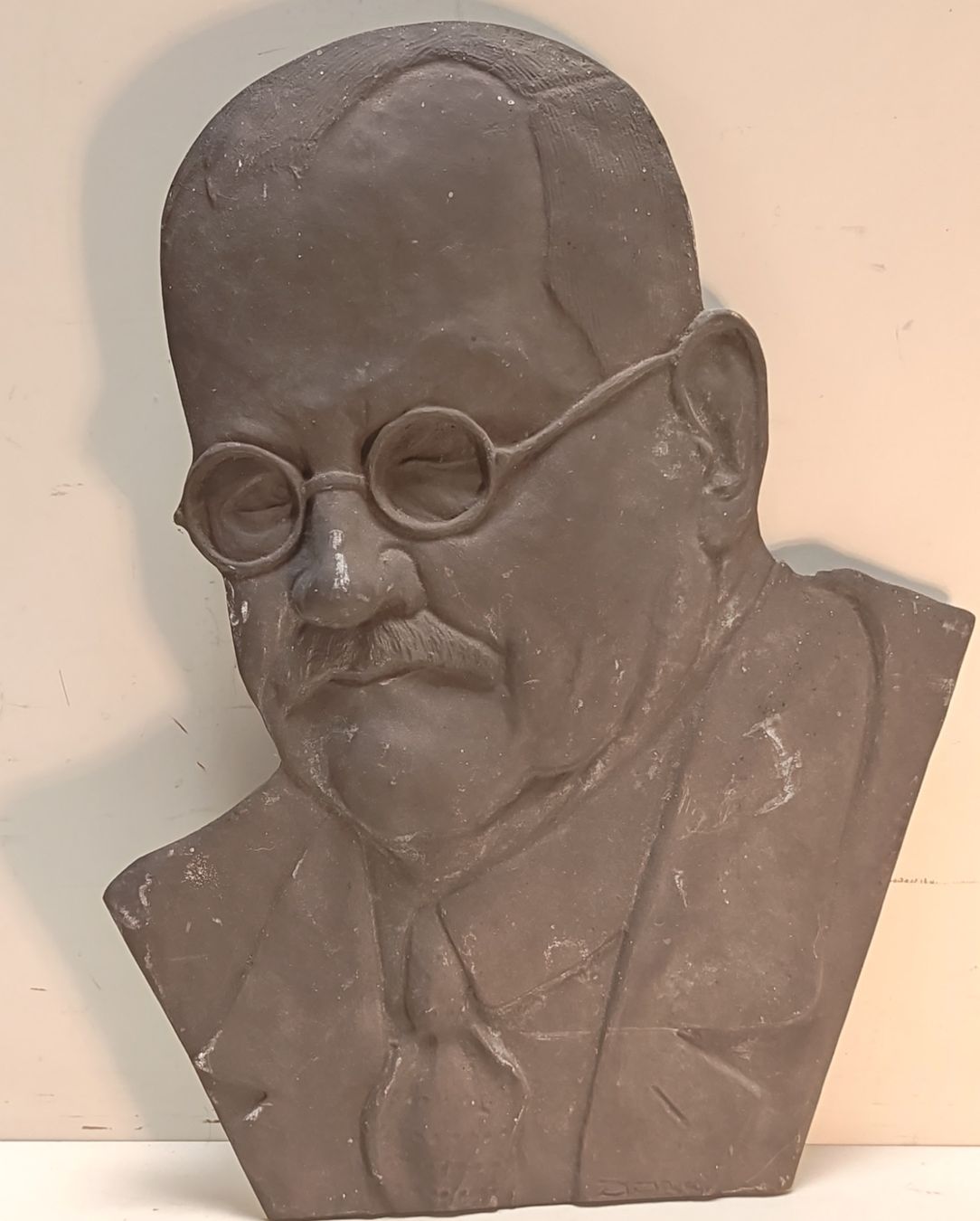 Sculture & Statue: Gedenktafel oder ein Reliefporträt. (nov711) – Usato da Künten venduto da Schnaepplihuus
