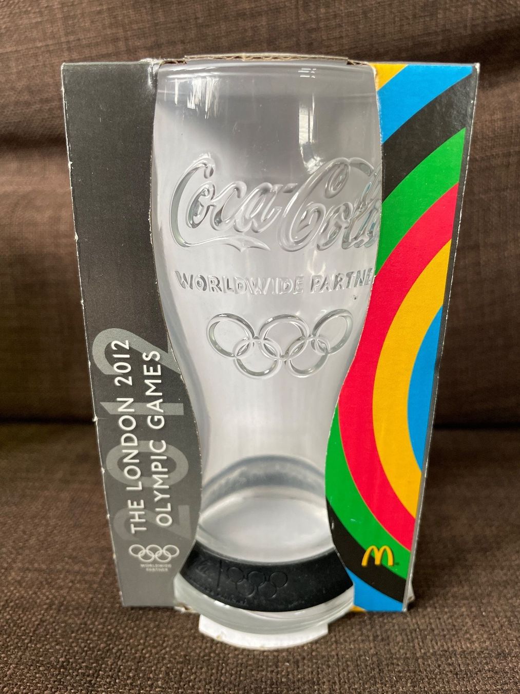 Coca-Cola Bicchieri: 1 Glas Coca Cola NEU – Nuovo e nell'imballaggio originale da Genève venduto da Livsonman