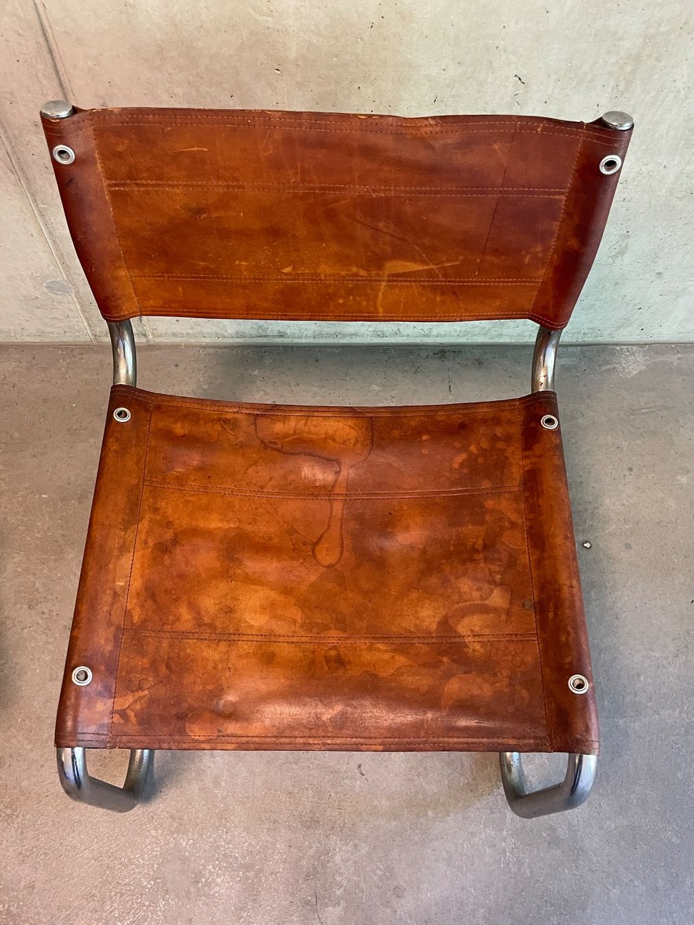 Poltrone: Freischwinger-Stuhl Vintage-Designklassiker, – Usato da Zürich venduto da starch.studio 4