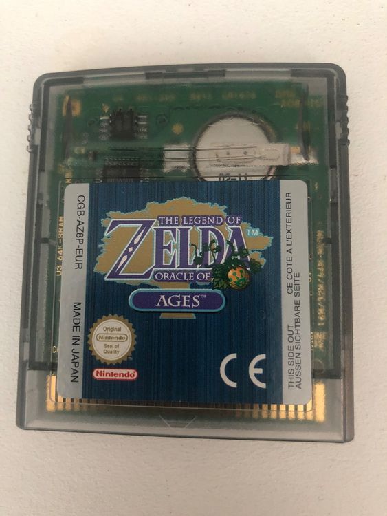 The Legend of Zelda - ORACLE OF AGES - Version Française - Gameboy Color / Gameboy Advance - Jeux vidéo