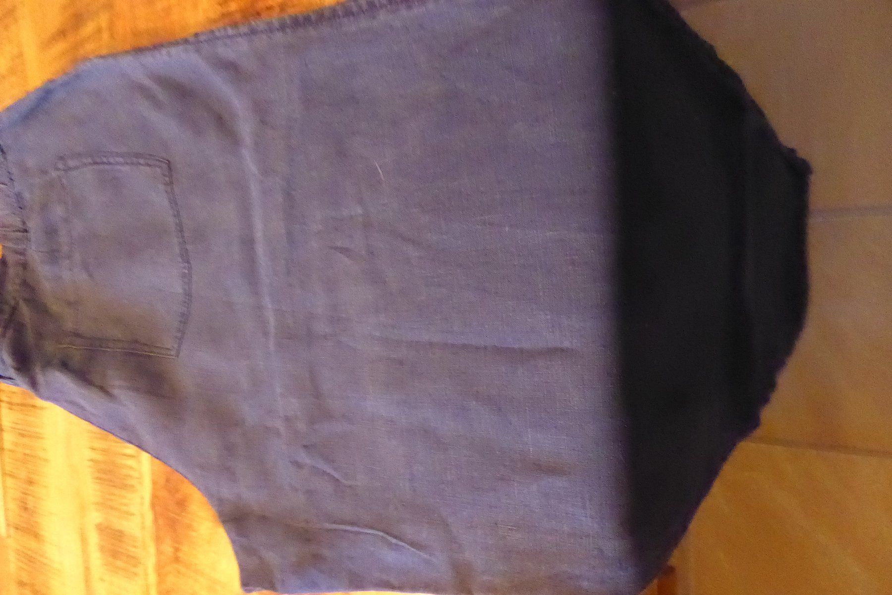 H&M Pantaloni: schwarze Sommer Hose Gr 36 H&M Leinen – Usato da Sargans venduto da Benziner 4