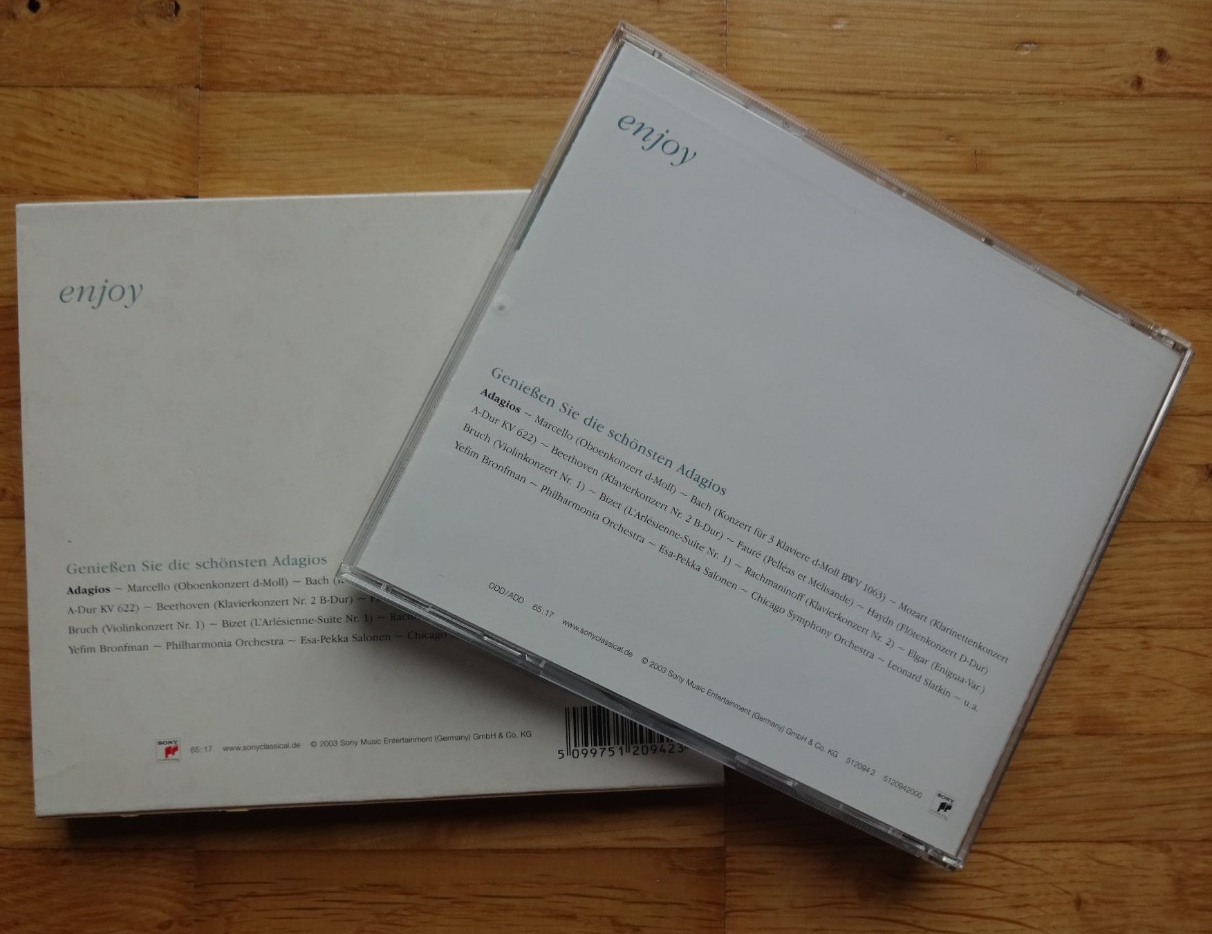 CD: enjoy Adagios – Usato da St.Gallen venduto da Paddington11 4