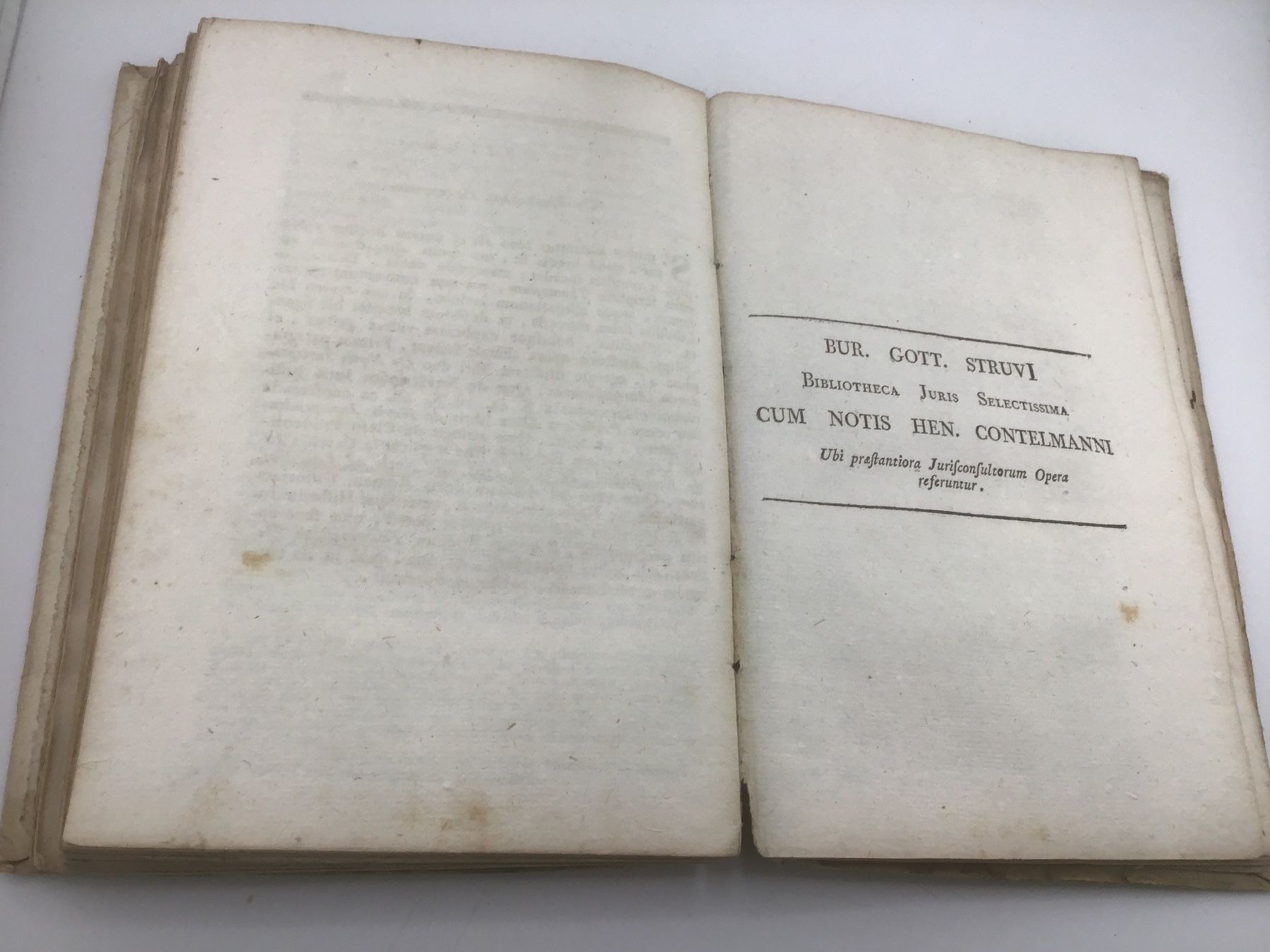 Bücher: Johann Gottlieb Heineccius, 1766 – Defekt aus Nods von loredana18 7