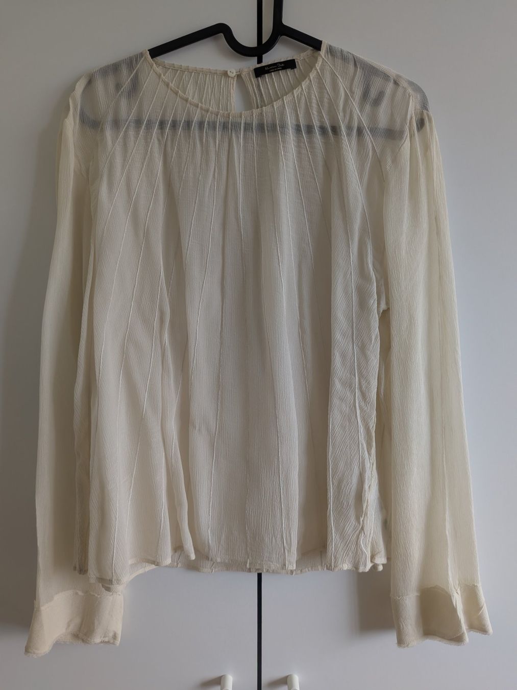 Massimo Dutti Blusen: Massimo Dutti - White blouse, size S (never worn) – Neu (gemäss Beschreibung) aus Wettingen von ann_hzb5