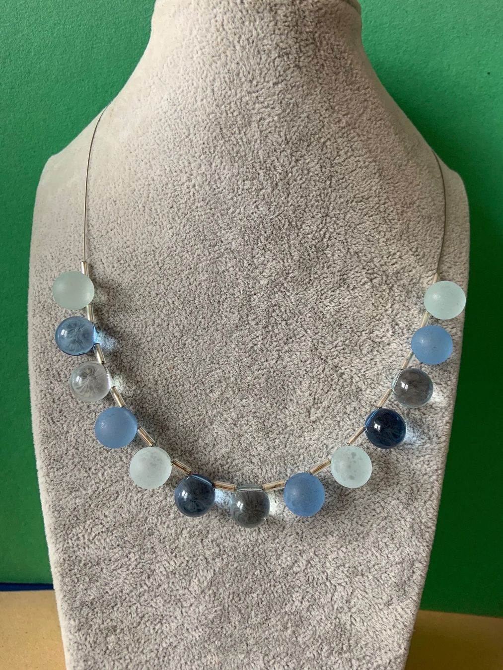Catenine: 3er Pack Ketten blau SOMMER !!! – Usato da Dittingen venduto da Bijoubelle 1