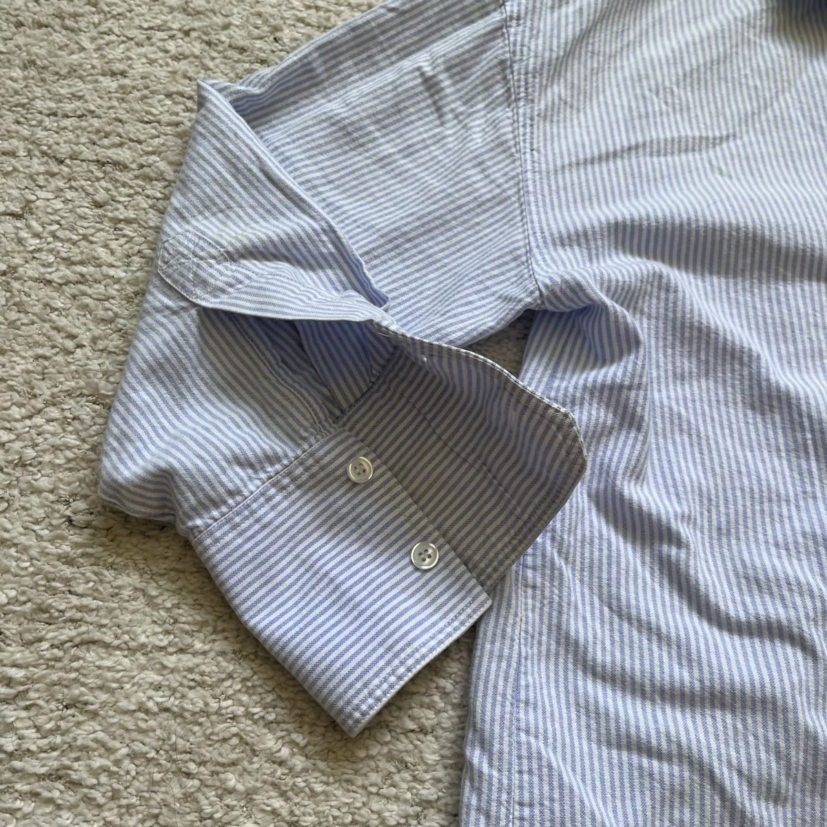 Zara Blusen: Zara Bluse gestreift hellblau Gr. S – Gebraucht aus Luzern von art_w65h 1