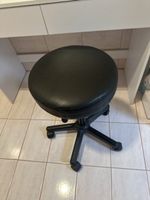Rollhocker schwarz höhenverstellbar mit Rollen gebraucht