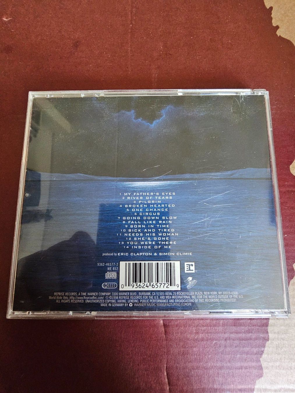 CD: CD - Eric Clapton – Pilgrim (Rock, 1998) – Usato da Biberist venduto da Foolio0 1