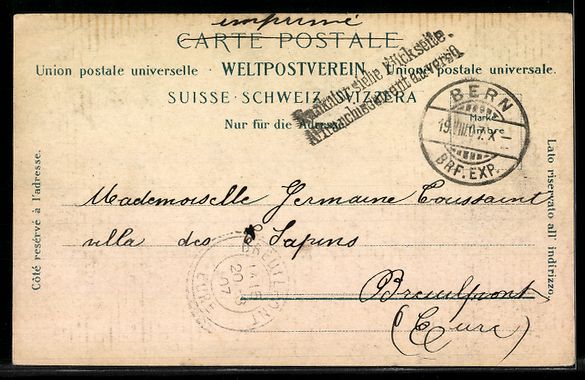 Cartoline postali: AK Obstalden am Walensee, Panorama – Usato da Berlin venduto da bartko-reher 1