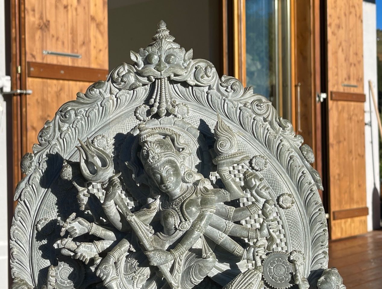 Sculture & Statue: Magnifique STATUE de marbre de DURGA – Usato da Trelex venduto da AnnabelleLelie 1