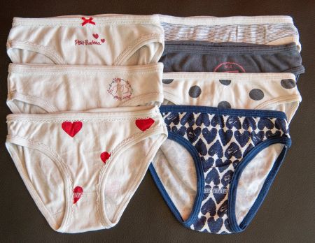 7 Slips von Petit Bateau, Gr. 110