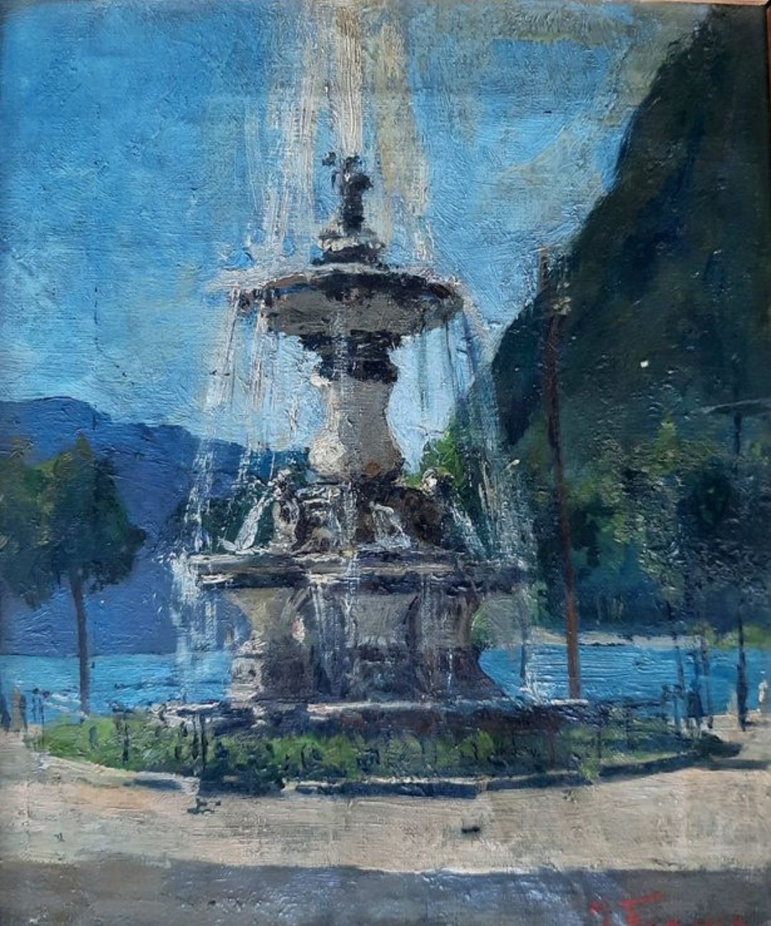Dipinti: gemälde farina lugano – Usato da Schwellbrunn venduto da Rosaroterpanter 1