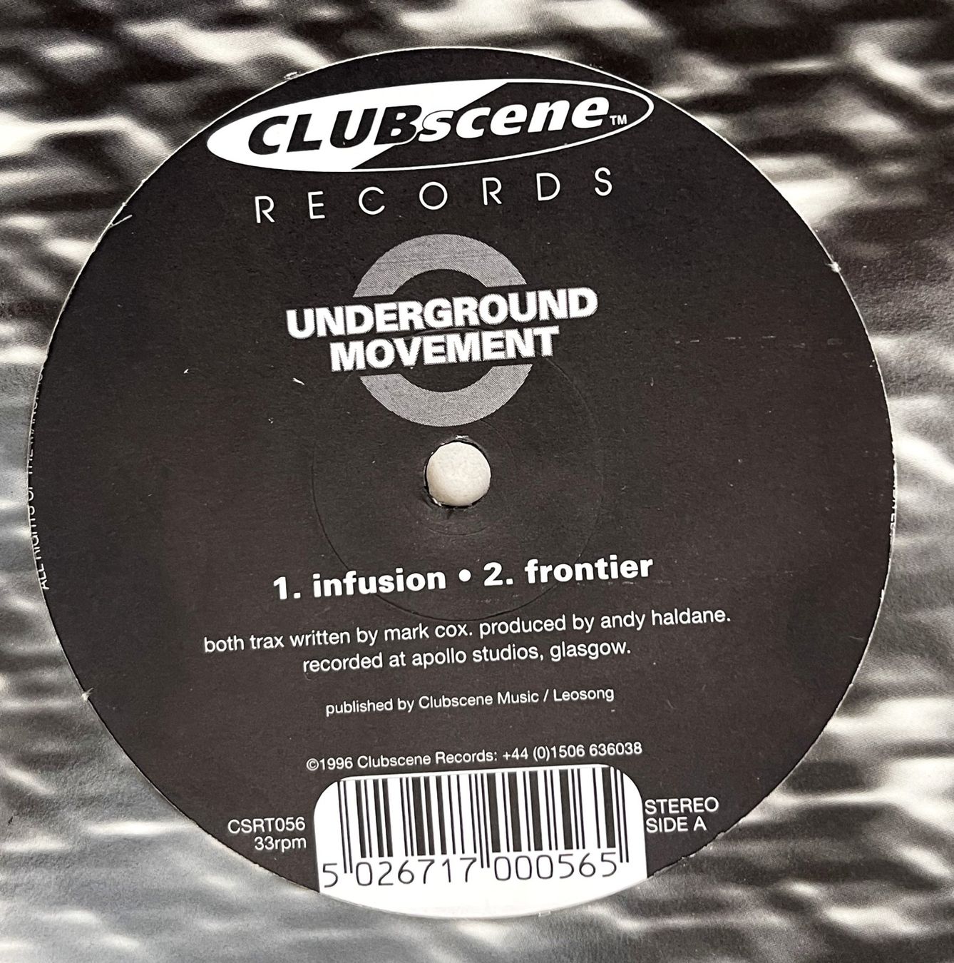Schallplatten: Underground Movement – The Beat Keeps Working Vinyl – Gebraucht aus Oftringen von Vucki 3