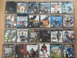 24 Spiele - Grosse XXL Spiele Sammlung - PS3 PS 3