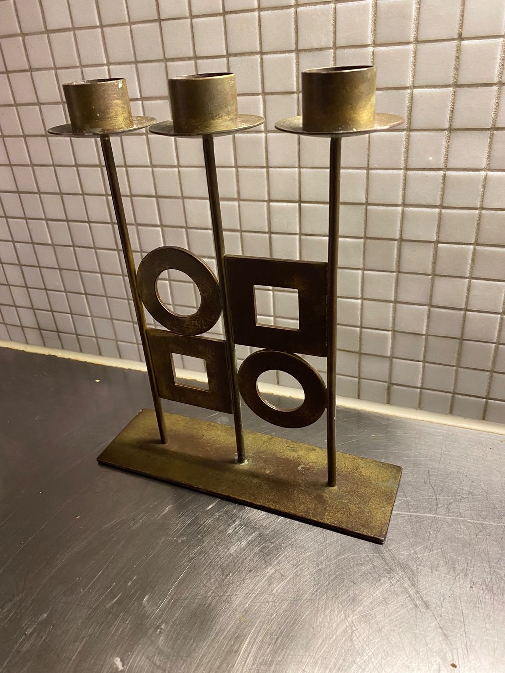 Kerzenständer: Kerzenleuchter 60er Design Vintage Austria – Gebraucht aus Solothurn von BORGHAGEN 3