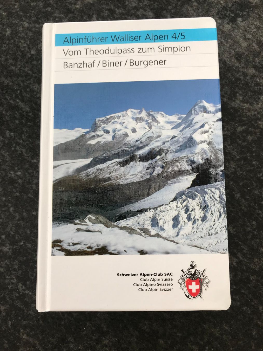 Libri: Alpinführer Walliser Alpen SAC – Usato da Dürrenäsch venduto da chinook65