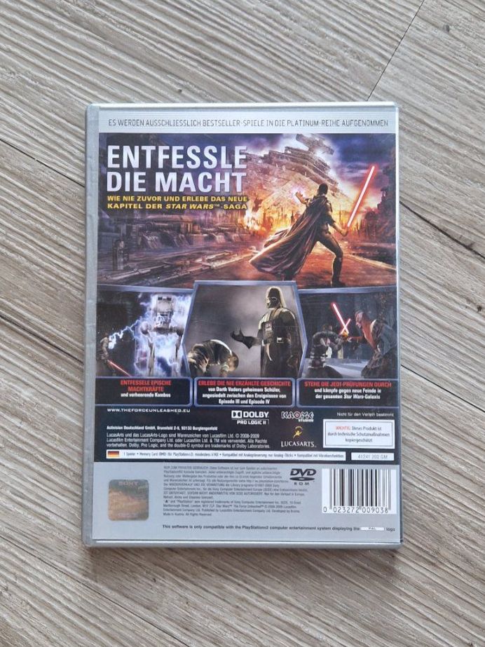 Sony Giochi: 💥PS2 / Star Wars - The Force Unleashed - ab 1.-- – Usato da Volken venduto da Ratcatcher 2