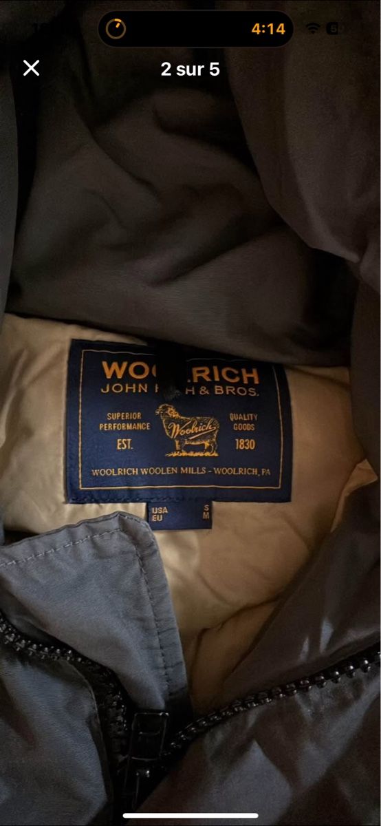 Woolrich Giacche: Woolrich parka olive – Usato da Muri b. Bern venduto da Saldayann 1