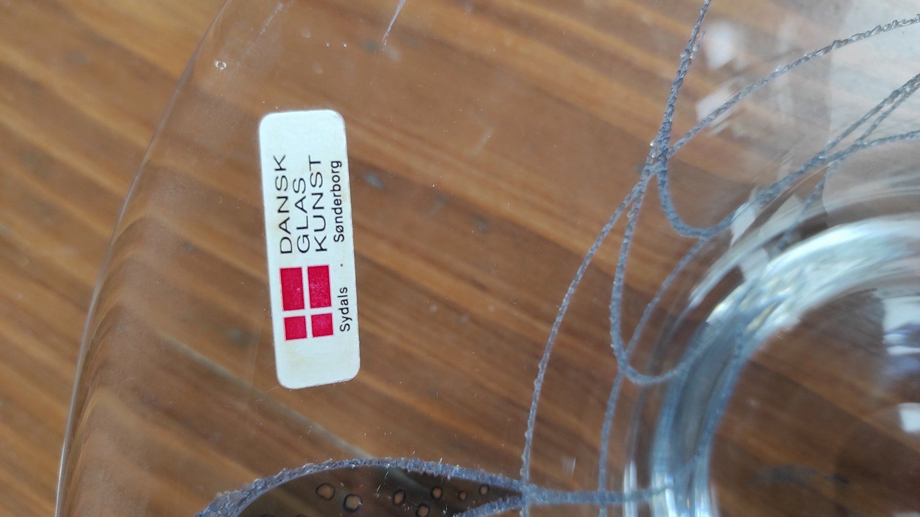Bicchieri: Glasschale Dansk Glaskunst Senderborg – Usato da Romanshorn venduto da Mosro 2
