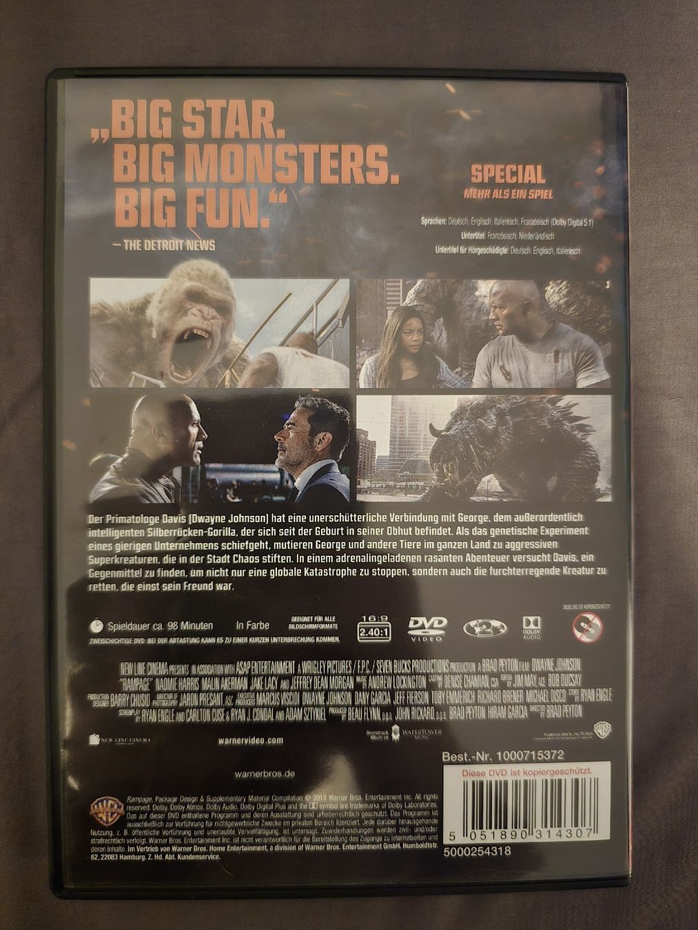 Tutti i DVDs: DVD - Rampage big meets bigger – Usato da Zug venduto da nic_wlj8 1